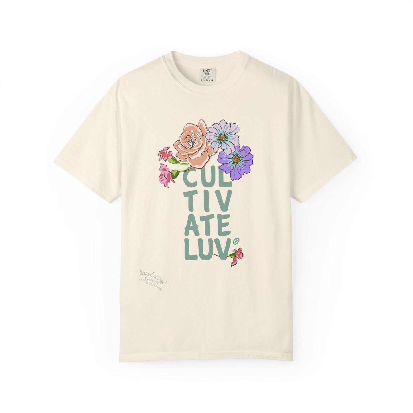 Cultivate Luv Floral T-Shirt – Garden Positive Tee