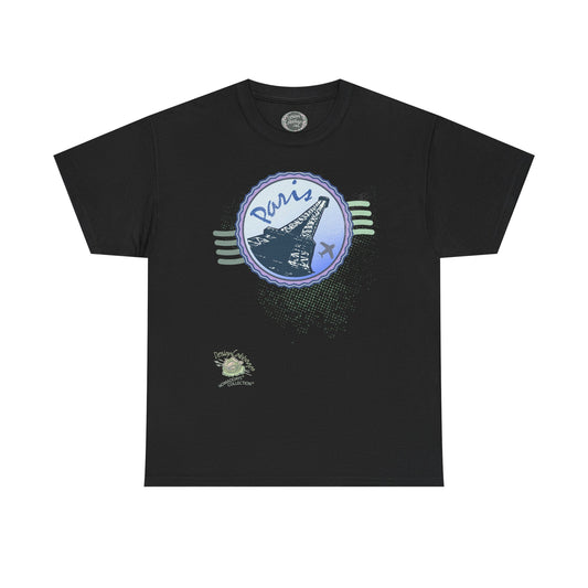 Paris Vacation Graphic T-Shirt - NomadDays® Collection - Unisex-Fit Tee