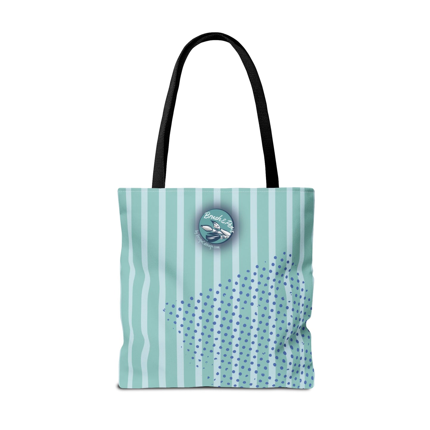 Colorful Abstract Art Graphic Tote Bag - Brush&Pen™ Collection