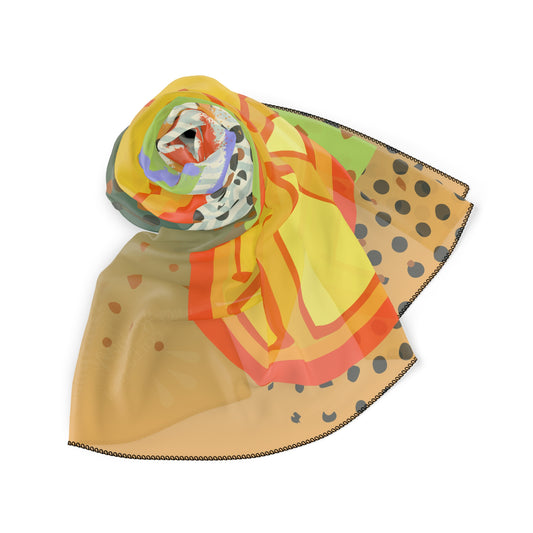 Citrus Graphic Fashion Scarf | Juice The Day™ Collection