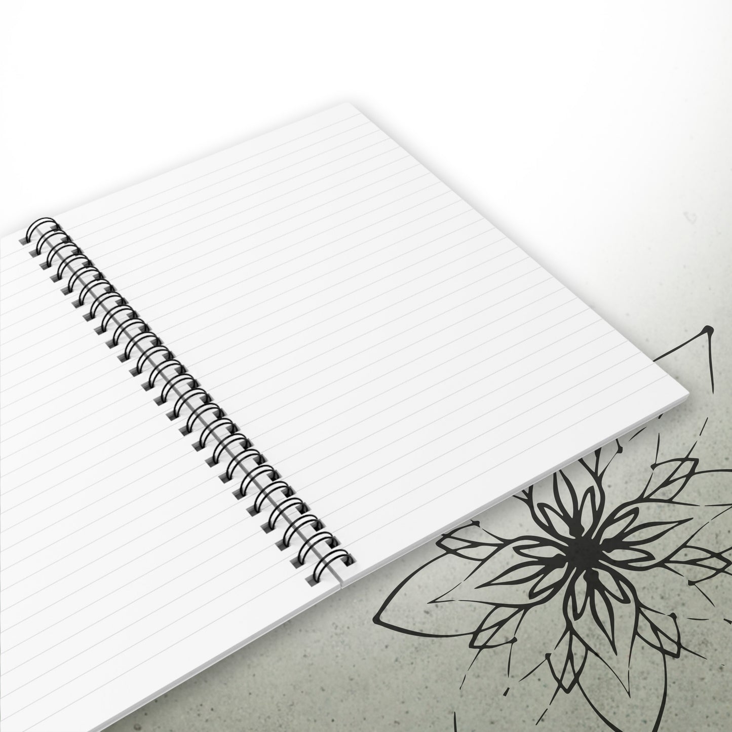 Love Garden Flower Graphic Notebook - CultivateLuv™ Collection