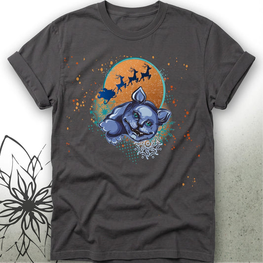 Sarcastic Christmas Cat Unisex Graphic T-Shirt Tee — MoonSong® Collection