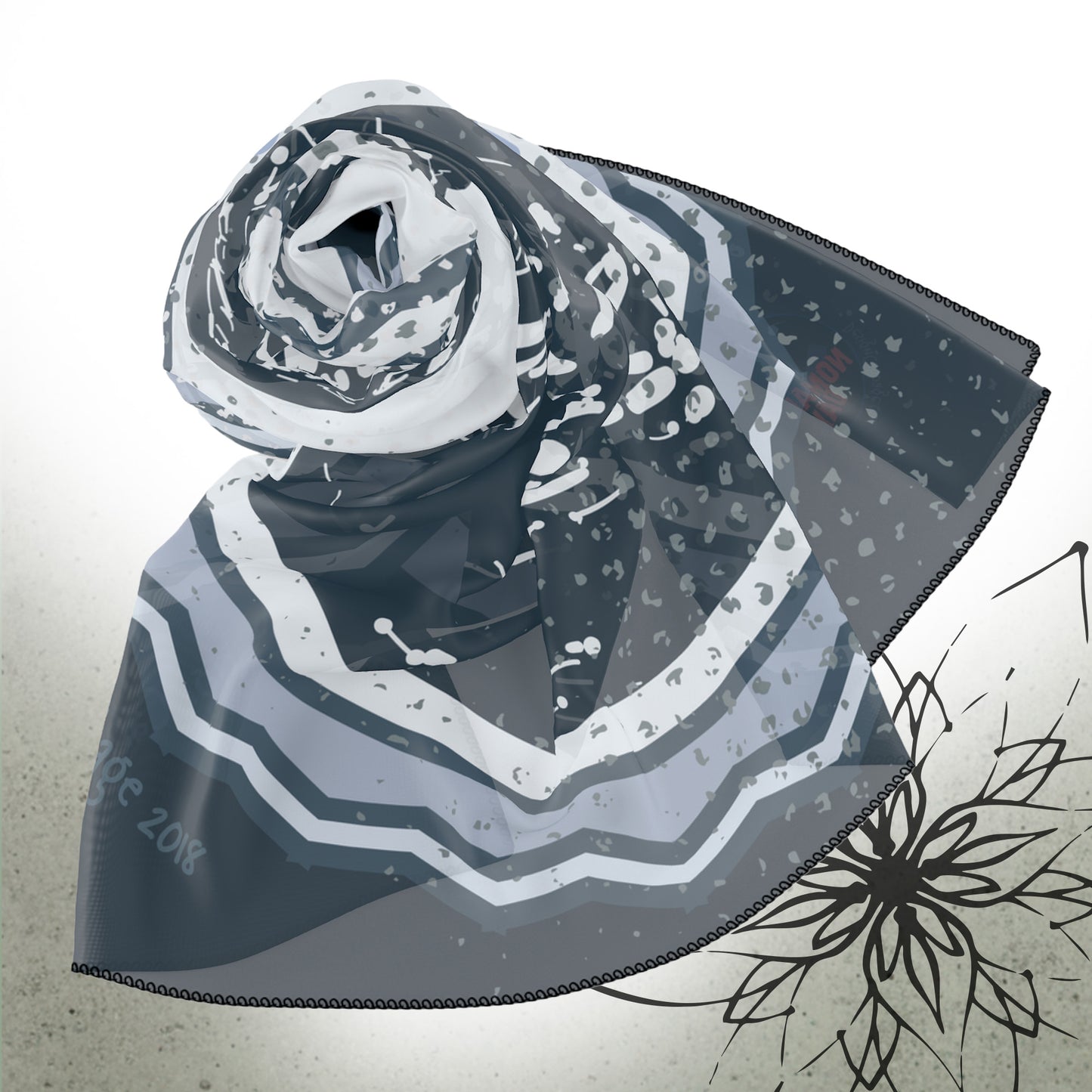 Paris Vacation Graphic Scarf — NomadDays® Collection