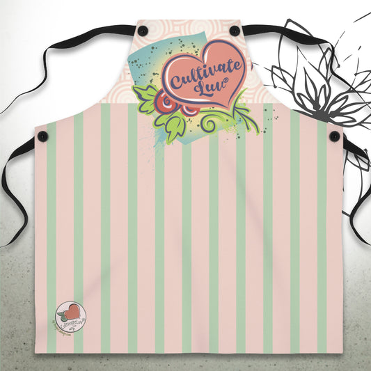 Love Heart Graphic Apron - CultivateLuv® Collection