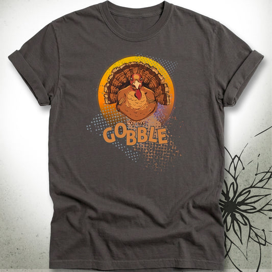 Thanksgiving Turkey Gobble Unisex Graphic T-Shirt Tee — MoonSong® Collection