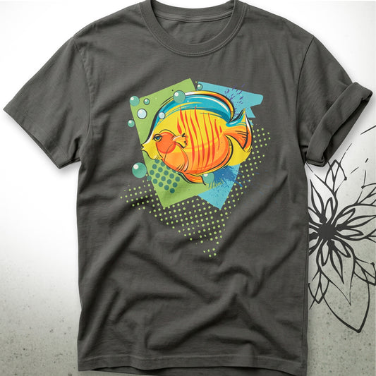 Tropical Angelfish Unisex Graphic T-Shirt Tee — ScubaCrew® Collection