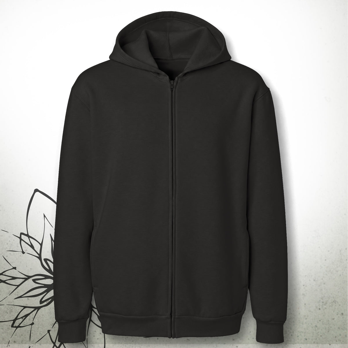 Vintage Santa Truck Unisex Graphic Zip Hoodie | MoonSong Collection