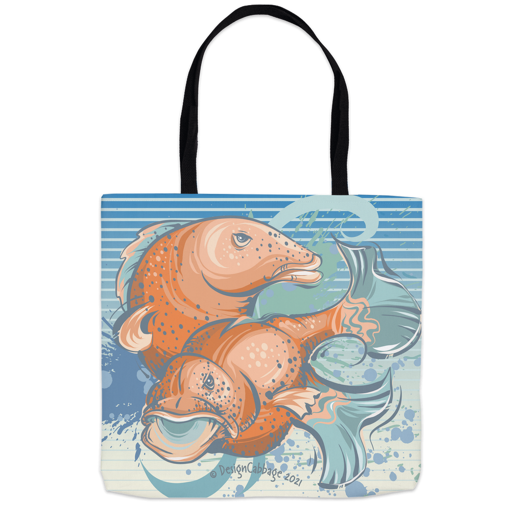 Tropical Fish Graphic Tote Bag - ScubaCrew® Collection