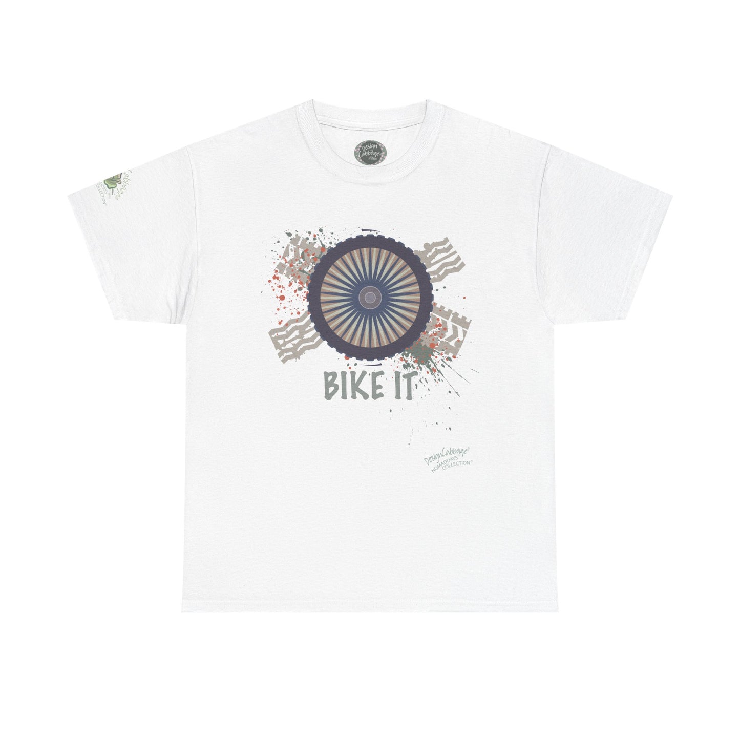 Bike Tread Graphic T-Shirt - NomadDays® Collection - Unisex-Fit Tee
