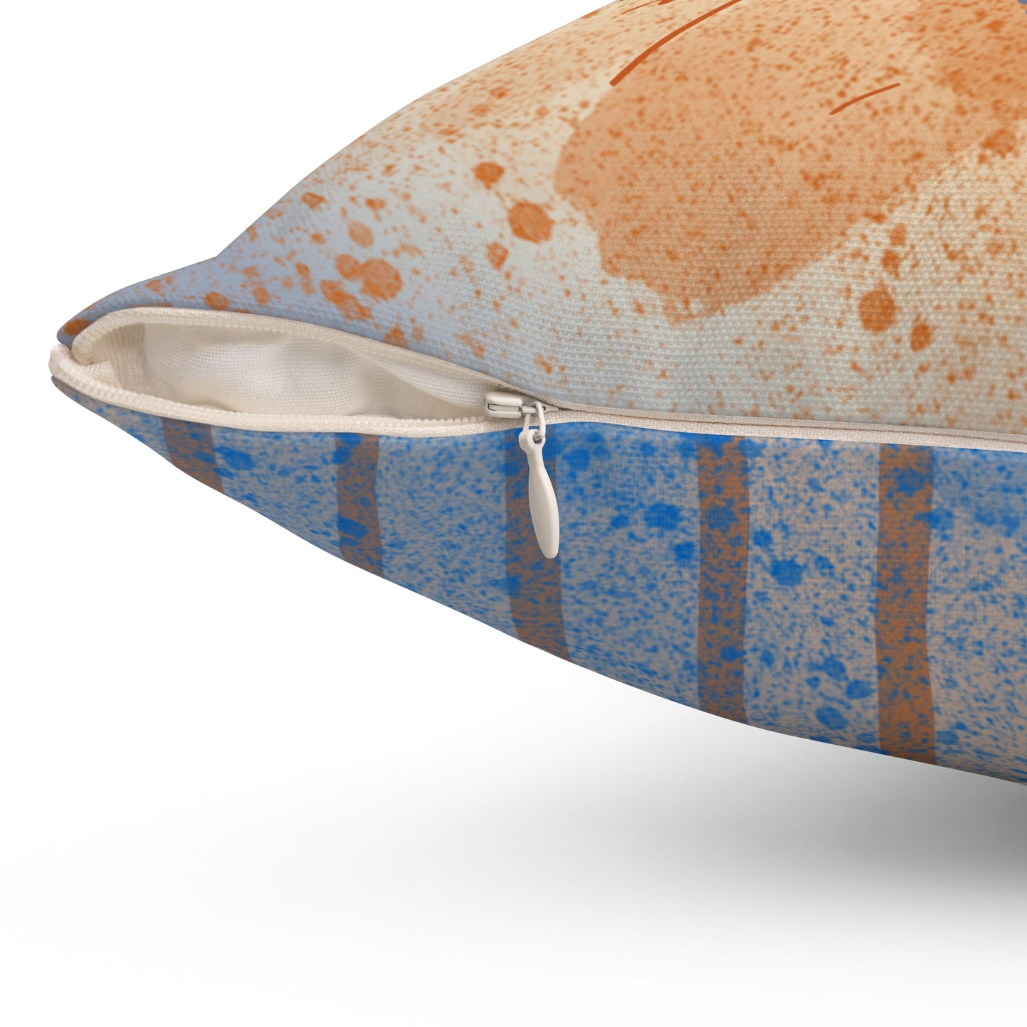 Abstract Graphic Throw Pillow - Brush&Pen™ Collection