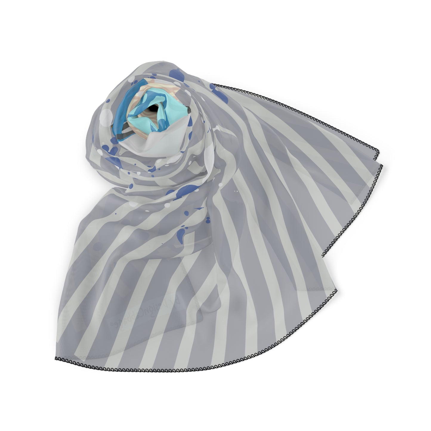 Seagull Nautical Poly Scarf - BoatBird® Collection