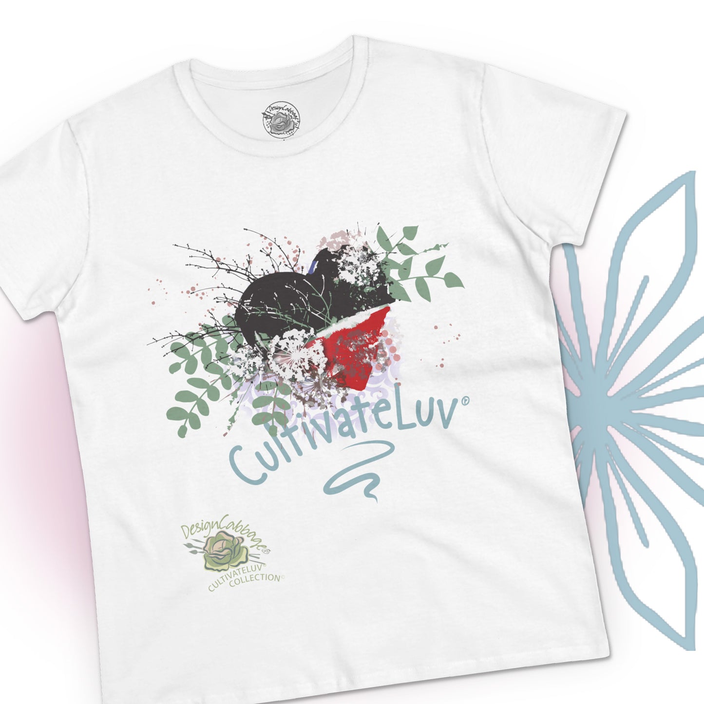 Garden Heart T-Shirt - CultivateLuv® Collection - Women's Tee