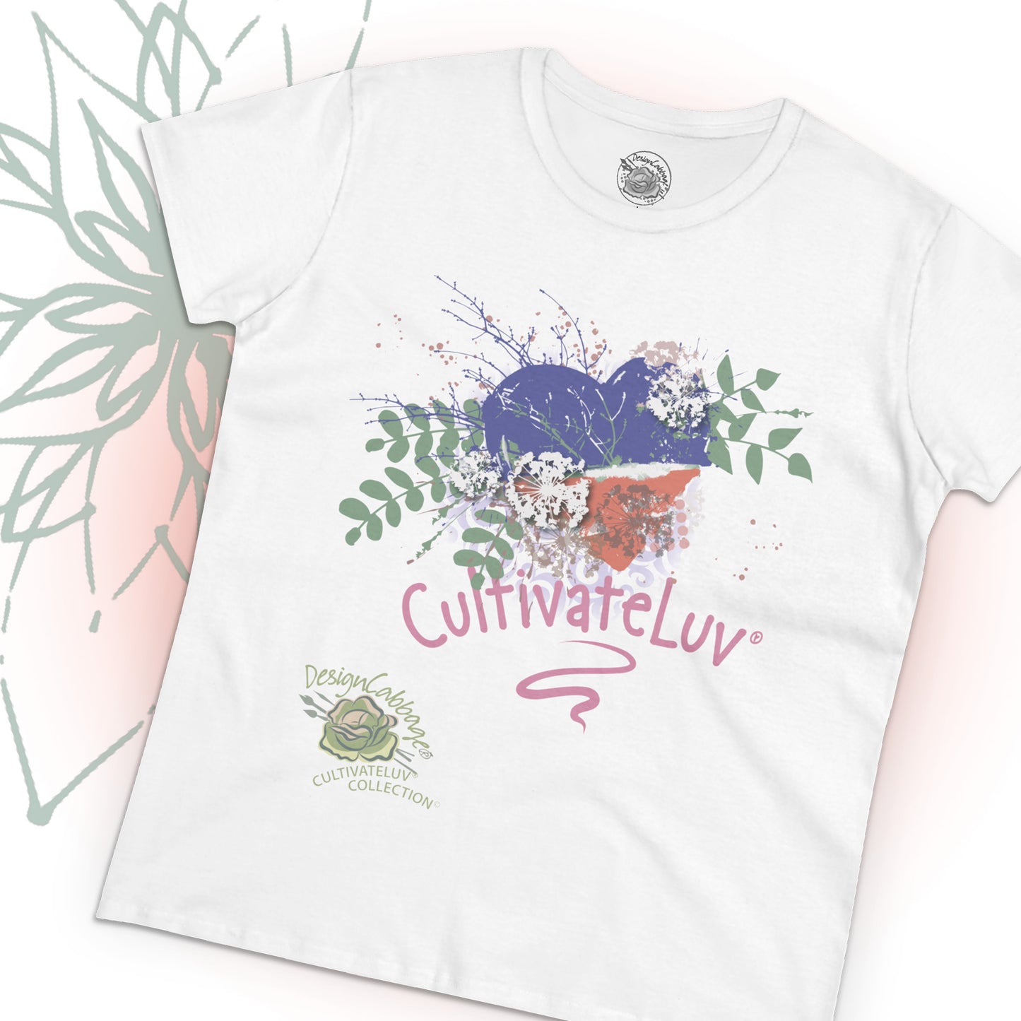Garden Heart T-Shirt - CultivateLuv® Collection - Women's Tee