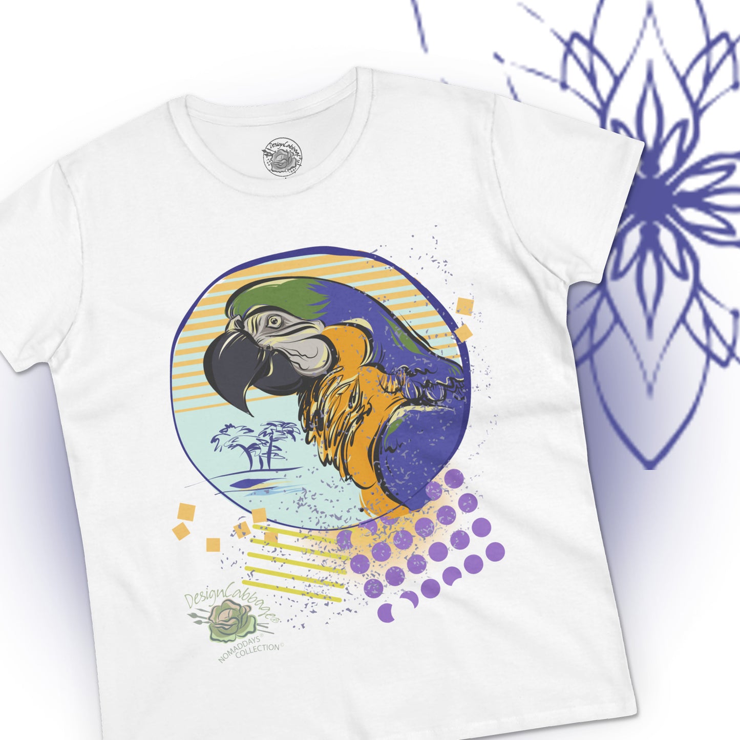 Parrot Graphic T-Shirt - NomadDays® Collection - Women's Tee