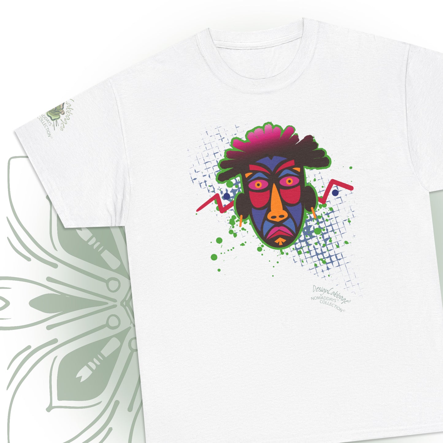 African Tribal Graphic T-Shirt - NomadDays® Collection - Unisex-Fit Tee
