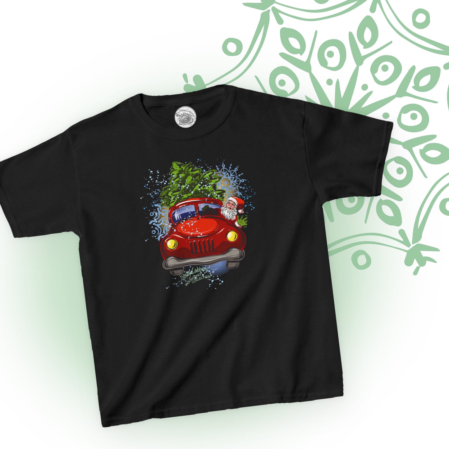 Santa Truck Graphic T-Shirt - MoonSong® Collection - Kid's Tee