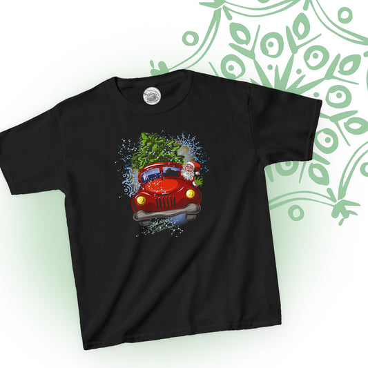 Santa Truck Graphic T-Shirt - MoonSong® Collection - Kid's Tee