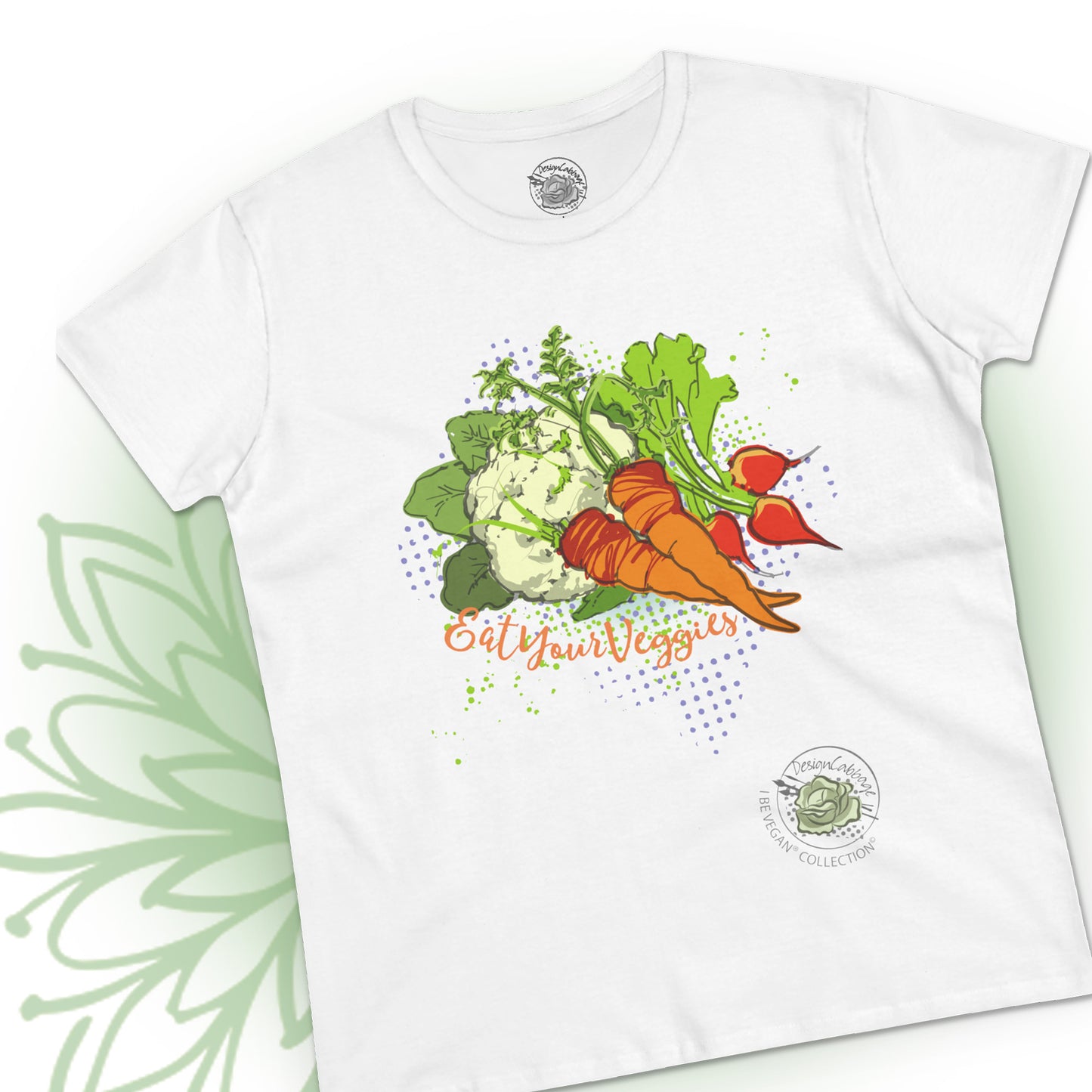 Vegetable Garden Graphic T-Shirt - I Be Vegan® Collection - Women's Tee