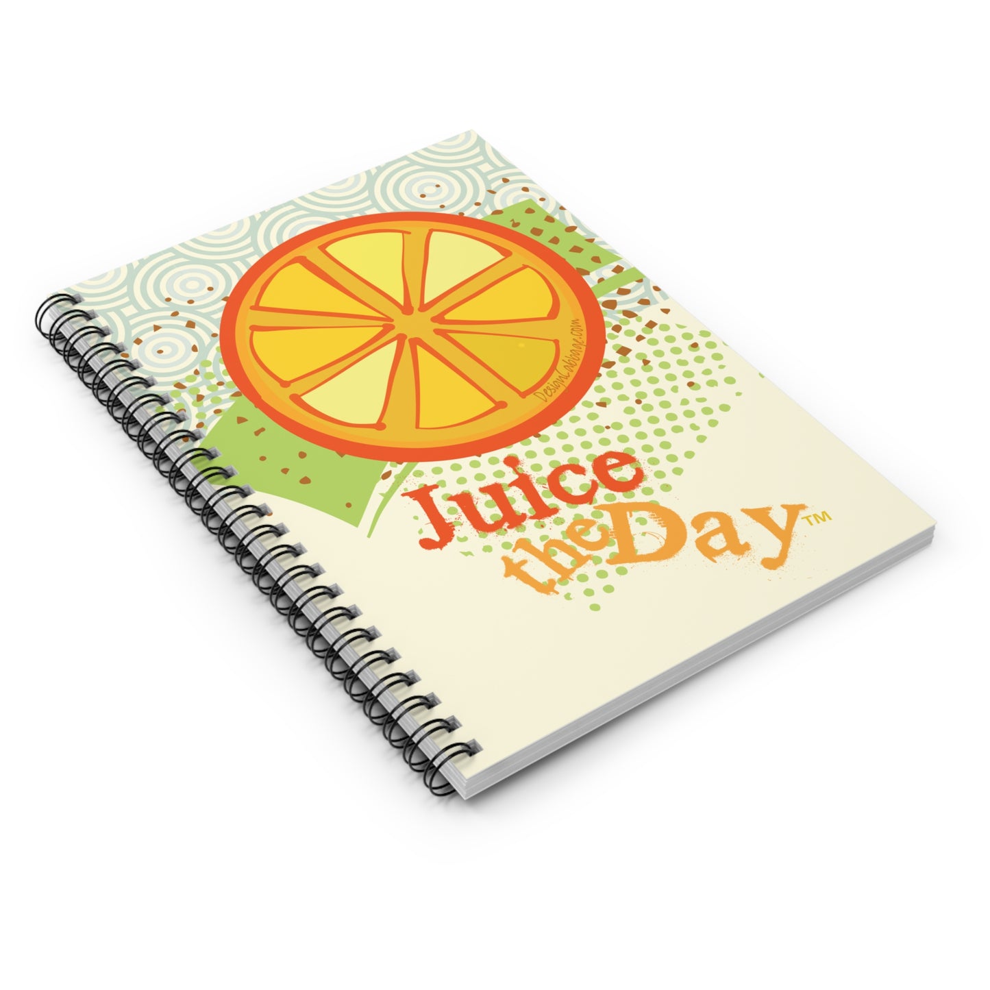 Juice the Day Citrus Notebook - I Be Vegan™ Collection
