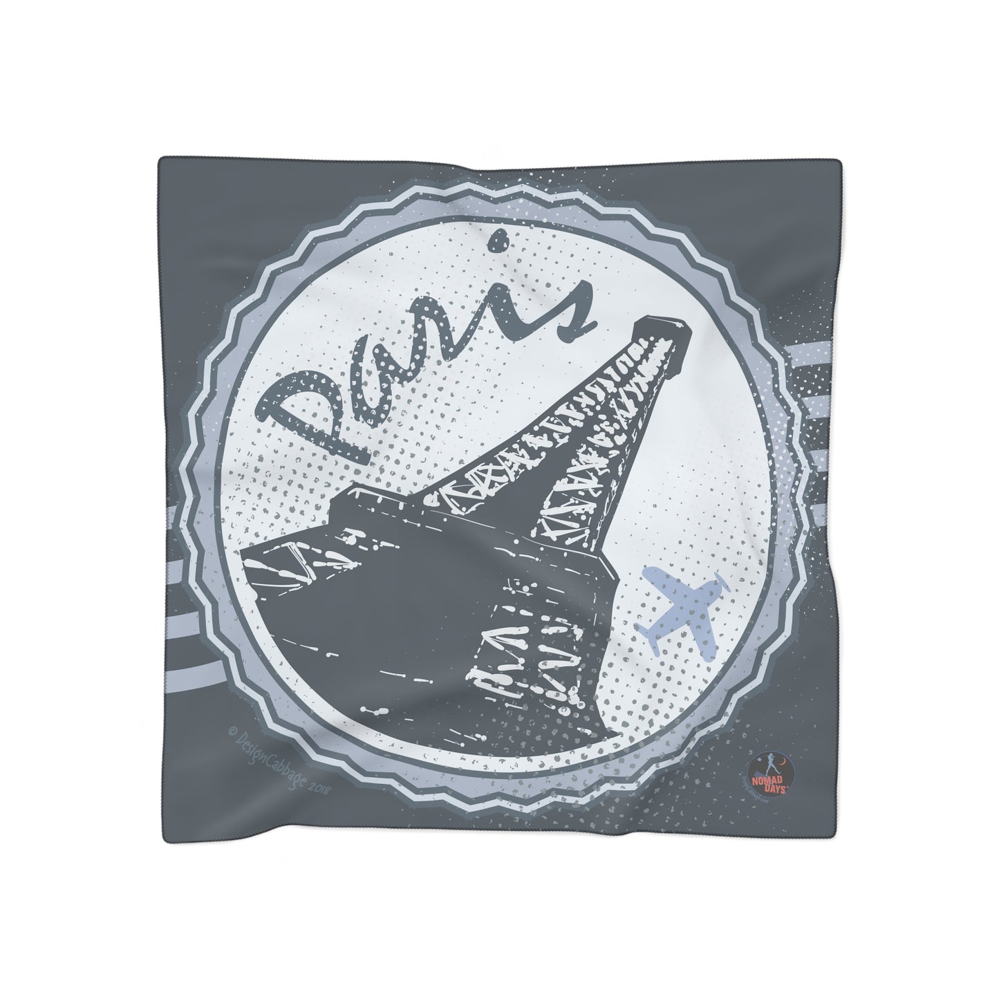 Paris Vacation Graphic Scarf - NomadDays® Collection