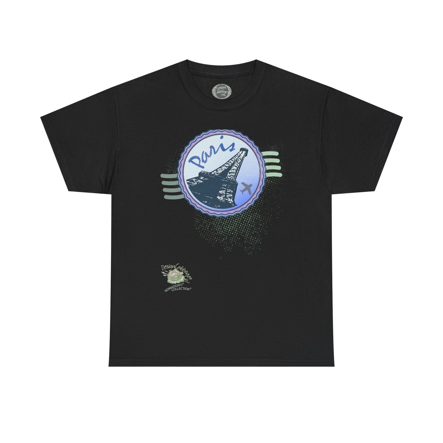 Paris Vacation Graphic T-Shirt - NomadDays® Collection - Unisex-Fit Tee