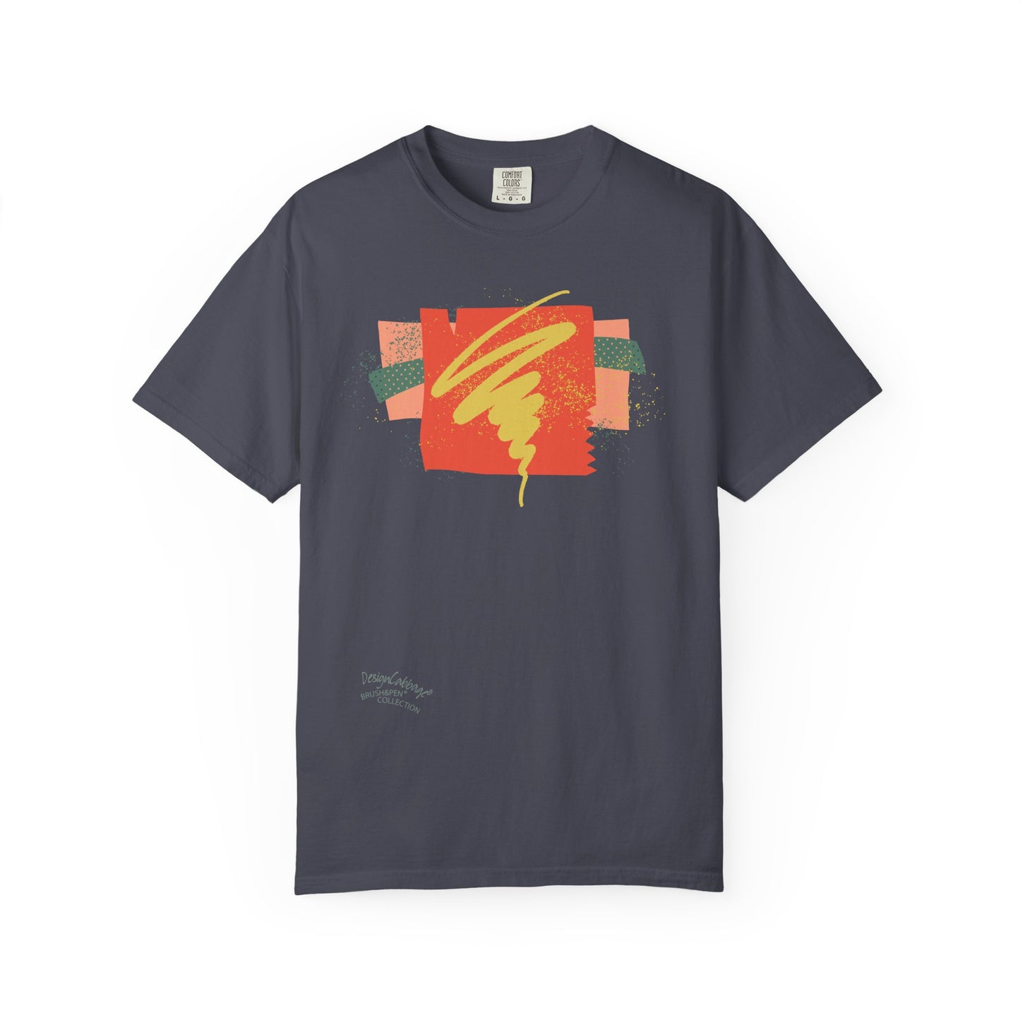 Abstract Brushstroke Graphic T-Shirt — Brush&Pen® Collection
