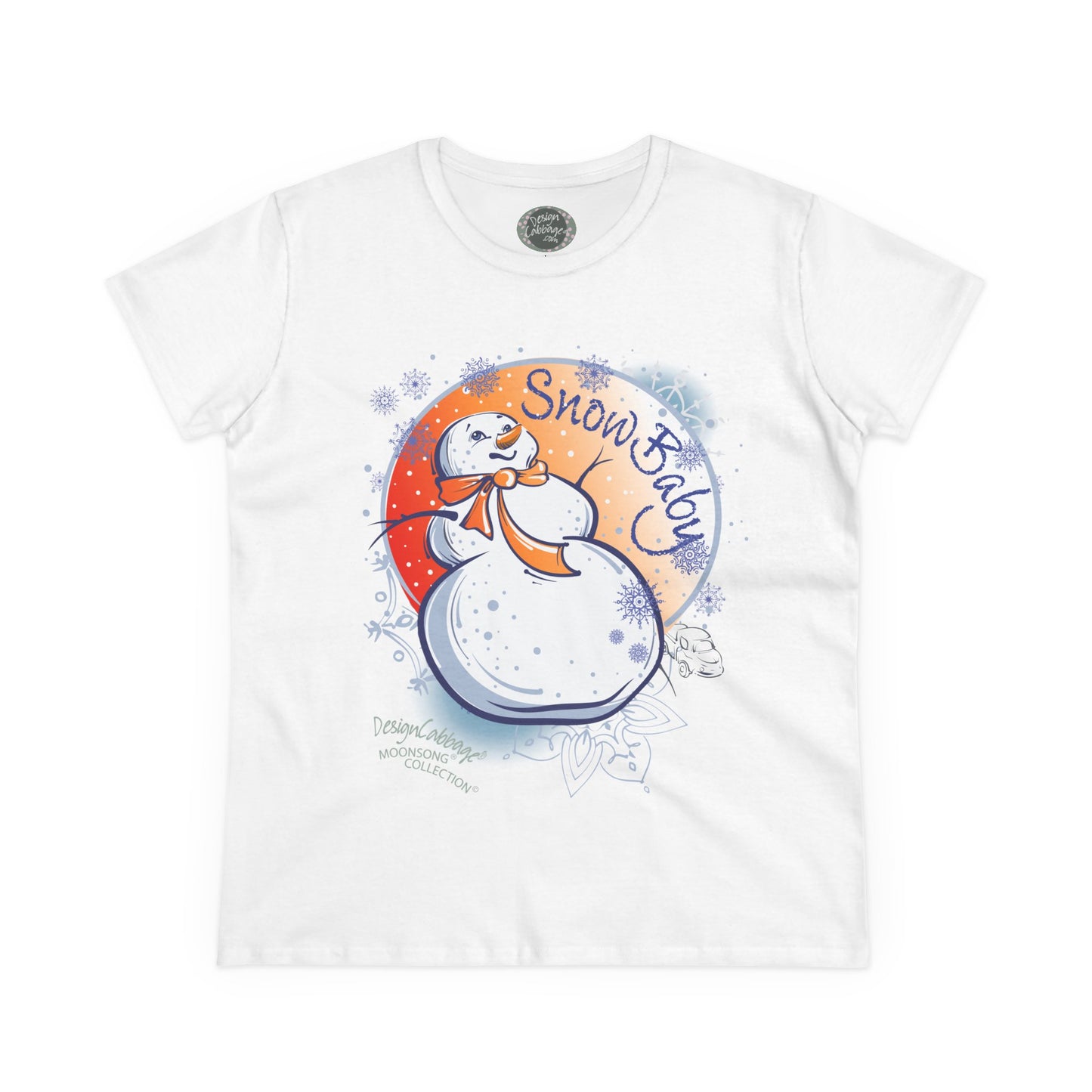 Snow Baby Graphic T-Shirt - MoonSong® Holiday Collection - Women's Tee