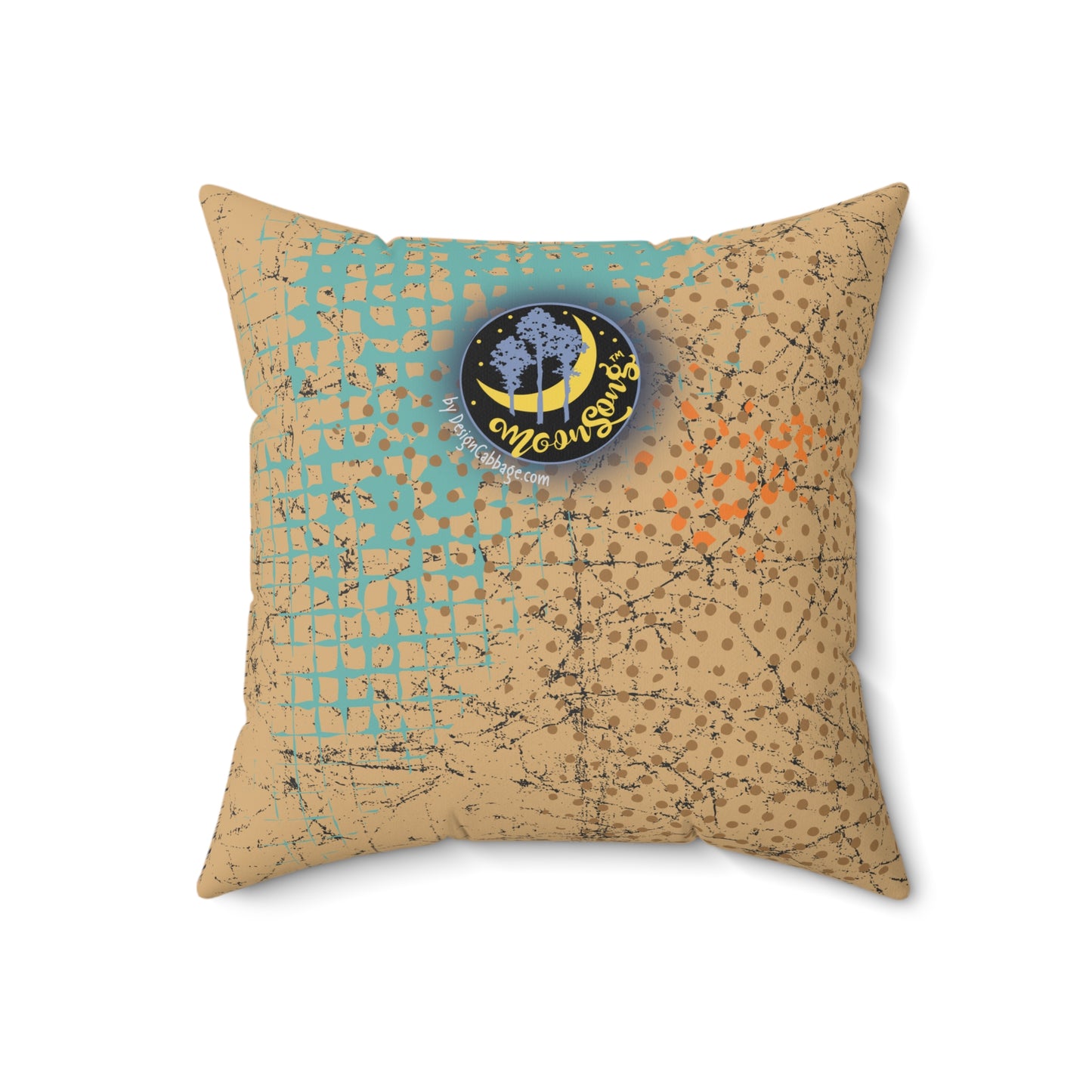 Vintage Halloween Pumpkin Graphic Pillow - MoonSong™ Collection