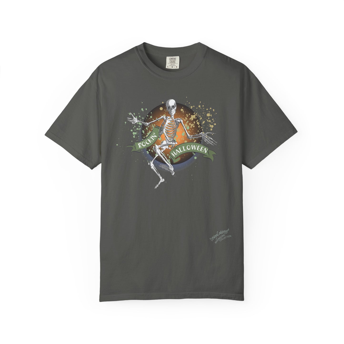 Halloween Skeleton Graphic T-Shirt — 'F*ckin' Maligned' Vintage Horror Tee