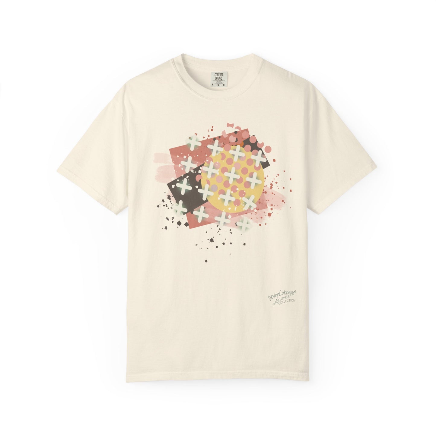 Abstract Sunburst Graphic T-Shirt