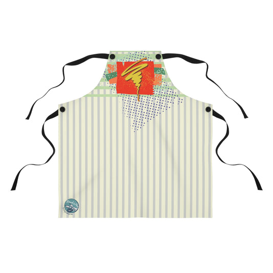 Abstract Art Whirlwind Graphic Apron - Brush&Pen® Collection
