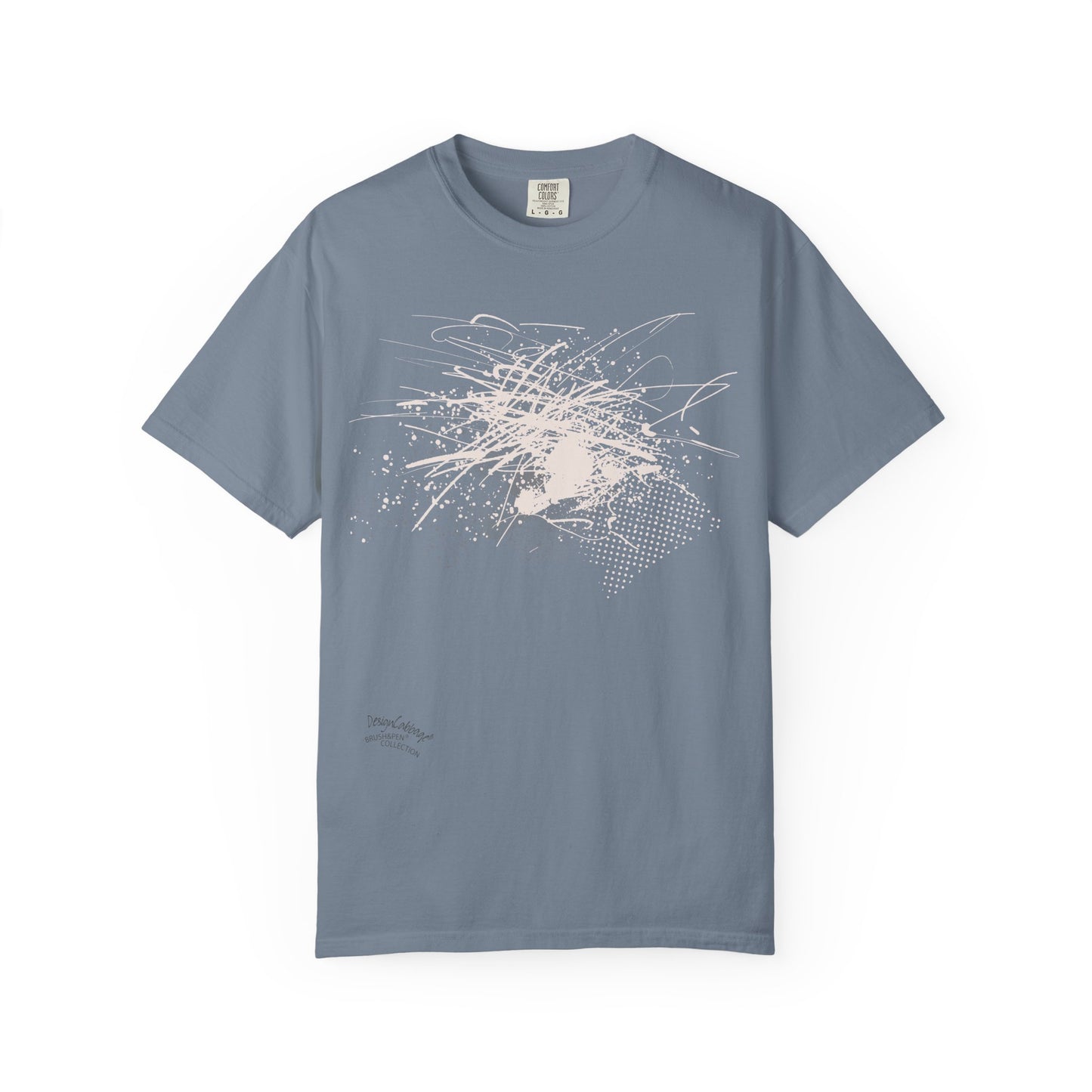 Abstract Splash Graphic T-Shirt