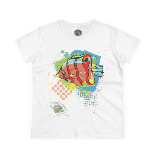 Tropical Fish Ocean Graphic T-Shirt - ScubaCrew® Collection - Women's Tee