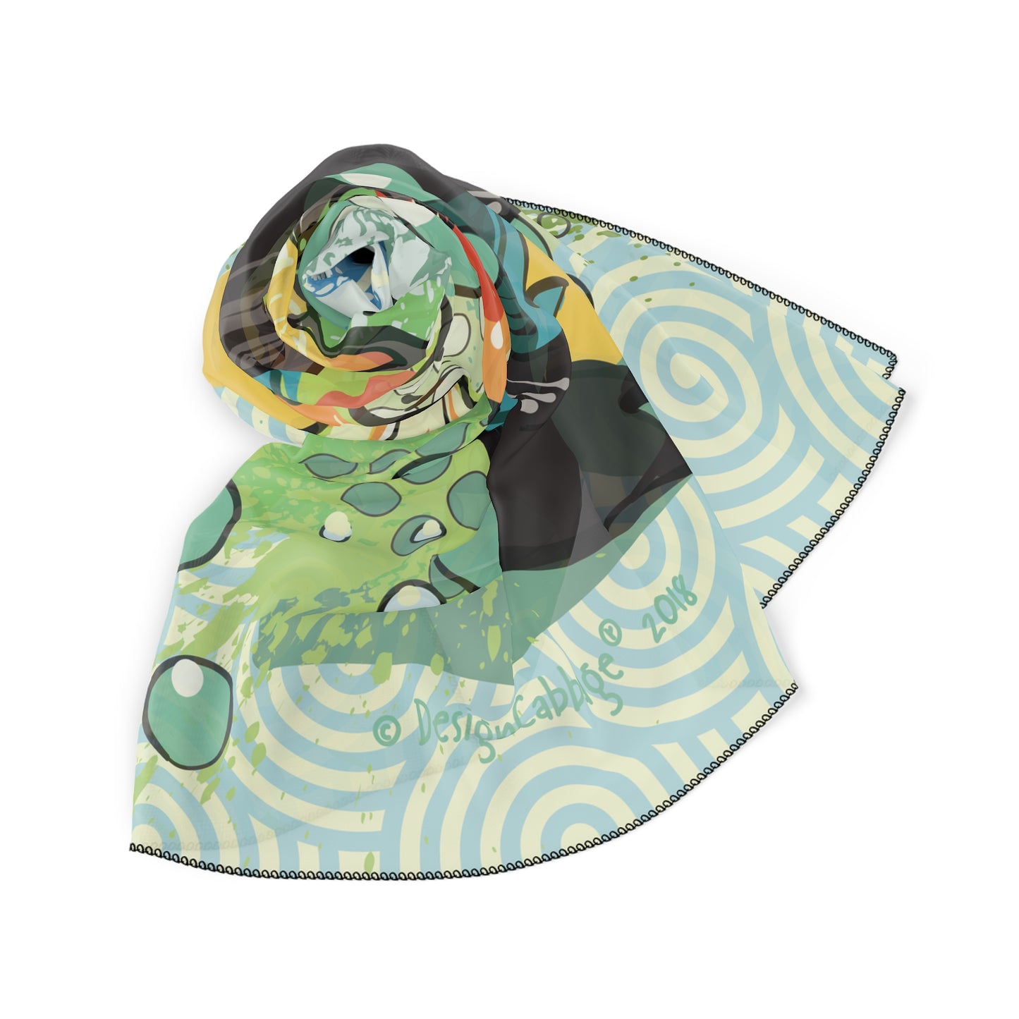 Tropical Fish Graphic Scarf - ScubaCrew® Collection