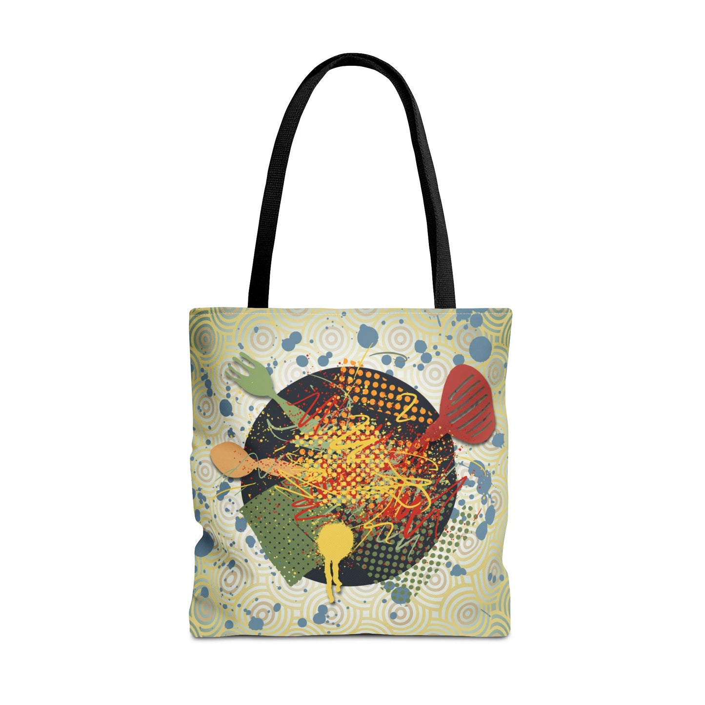 Kitchen Chaos Graphic Tote Bag - I Be Vegan™ Collection