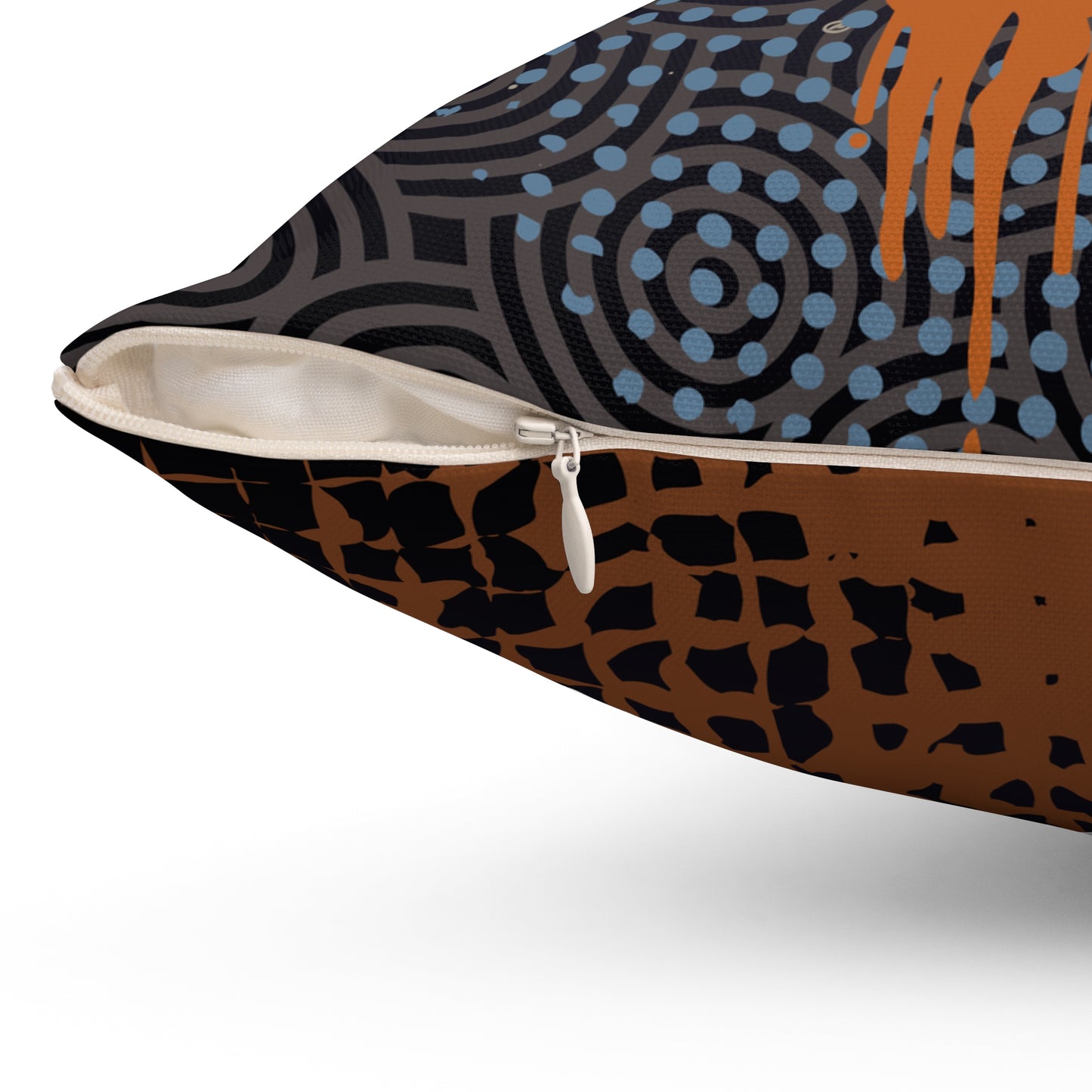 Bloody Broken Halloween Sunflower Daisy Graphic Throw Pillow - MoonSong™ Collection