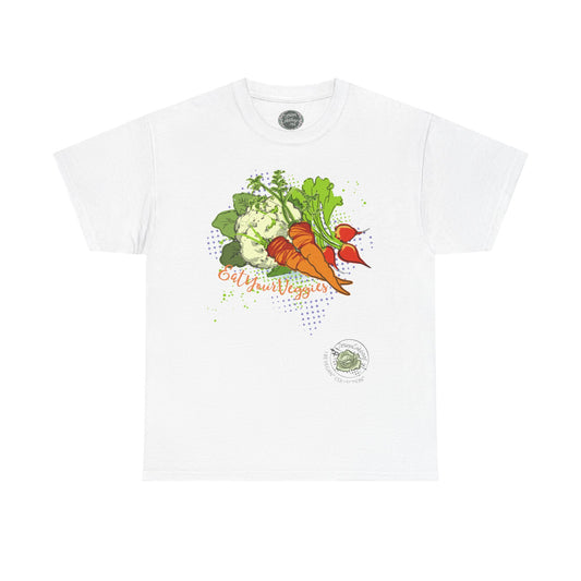 Vegetable Garden Graphic T-Shirt - I Be Vegan® Collection- Unisex-Fit Tee