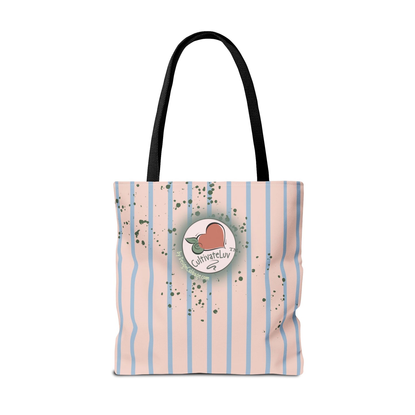 Love Heart Graphic Tote Bag - CultivateLuv™ Collection