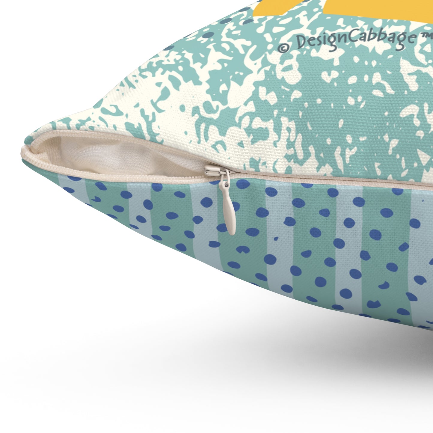 Colorful Abstract Art Graphic Throw Pillow - Brush&Pen™ Collection