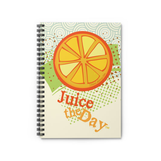 Juice the Day Citrus Notebook - I Be Vegan™ Collection