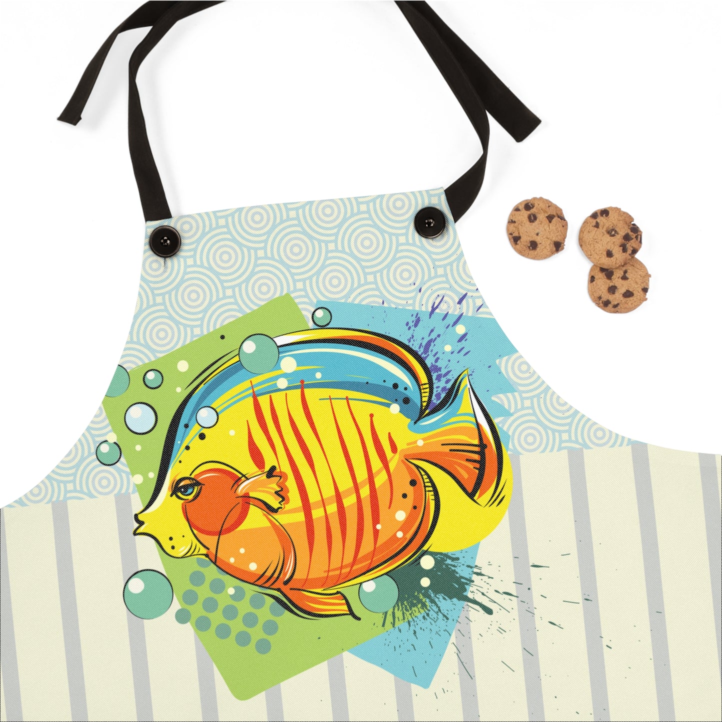 Tropical Fish Graphic Apron - ScubaCrew® Collection