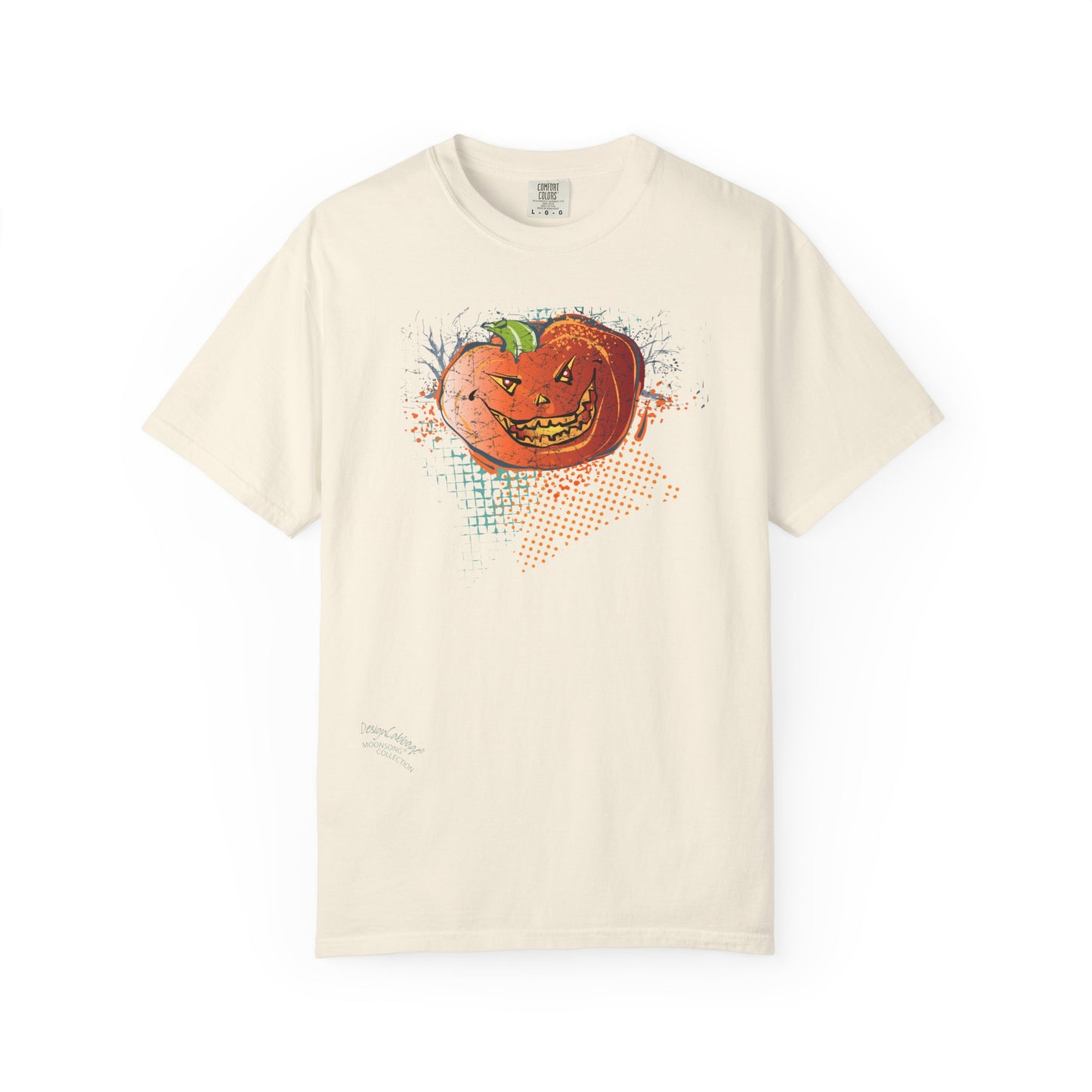 Pumpkin Jack-O'-Lantern T-Shirt — Halloween Spooky Pumpkin Graphic Tee