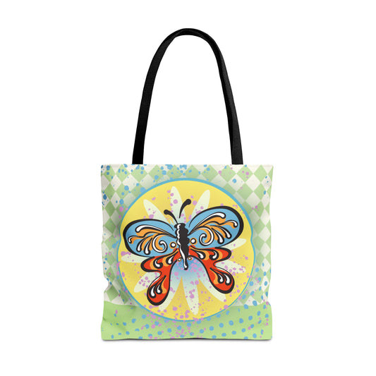 Butterfly Garden Graphic Tote Bag - GardenPress™ Collection