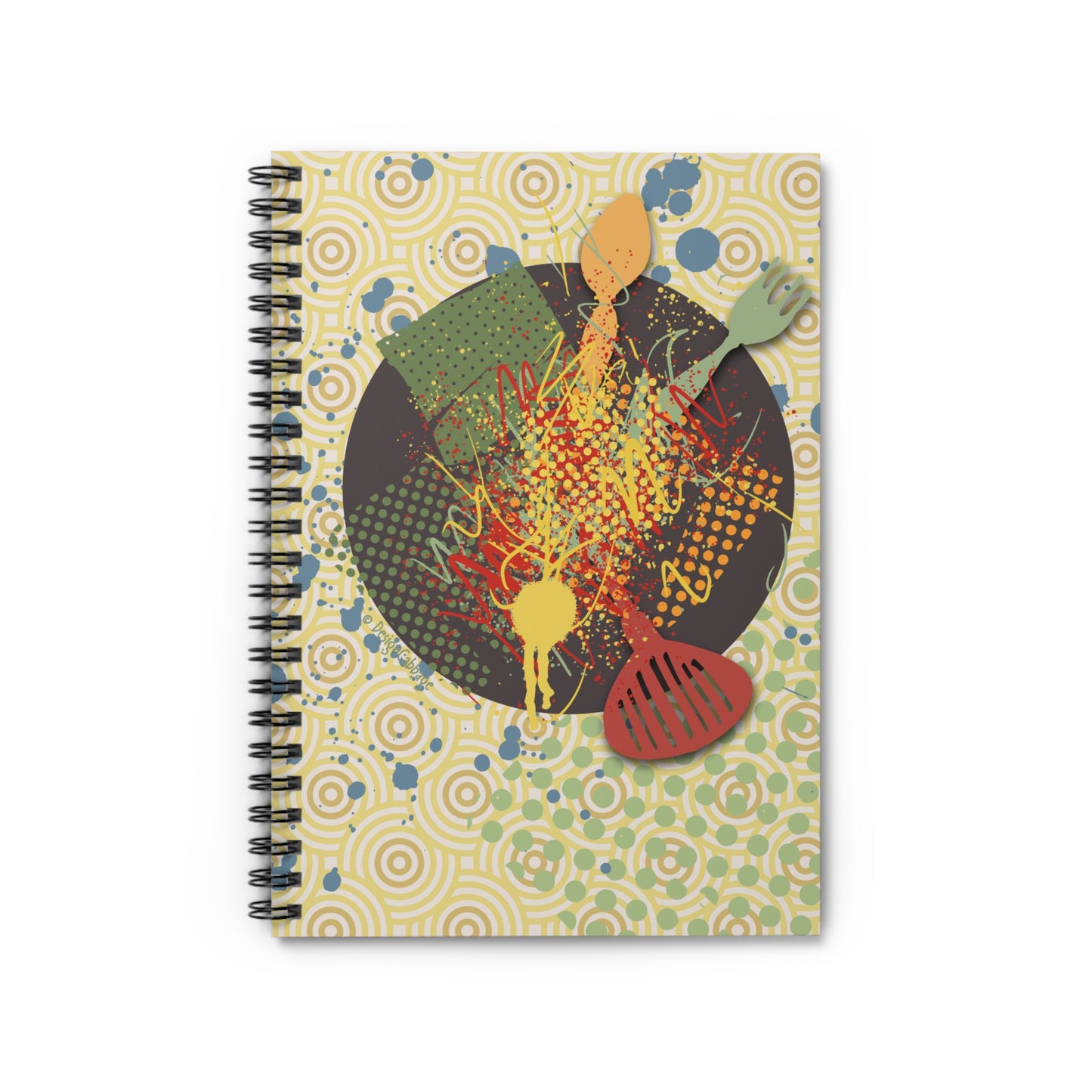 Kitchen Chaos Graphic Notebook - I Be Vegan™ Collection
