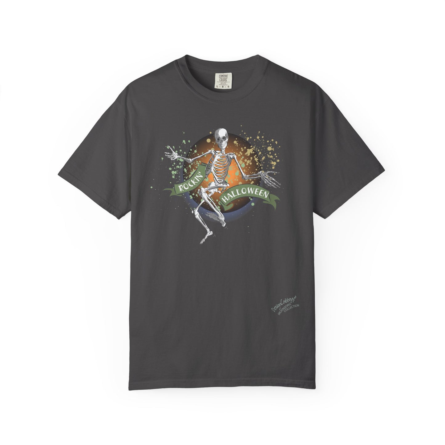 Halloween Skeleton Graphic T-Shirt — 'F*ckin' Maligned' Vintage Horror Tee