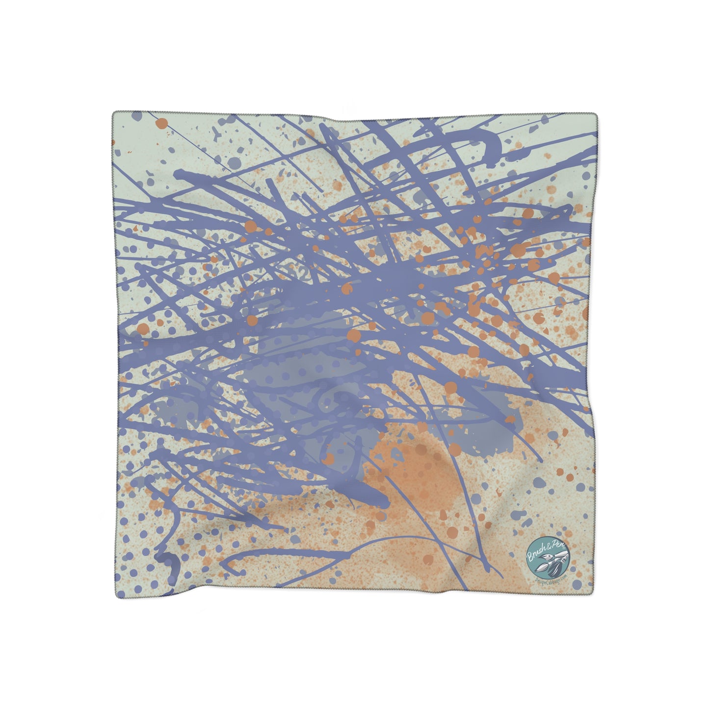 Abstract Graphic Scarf - Brush&Pen® Collection