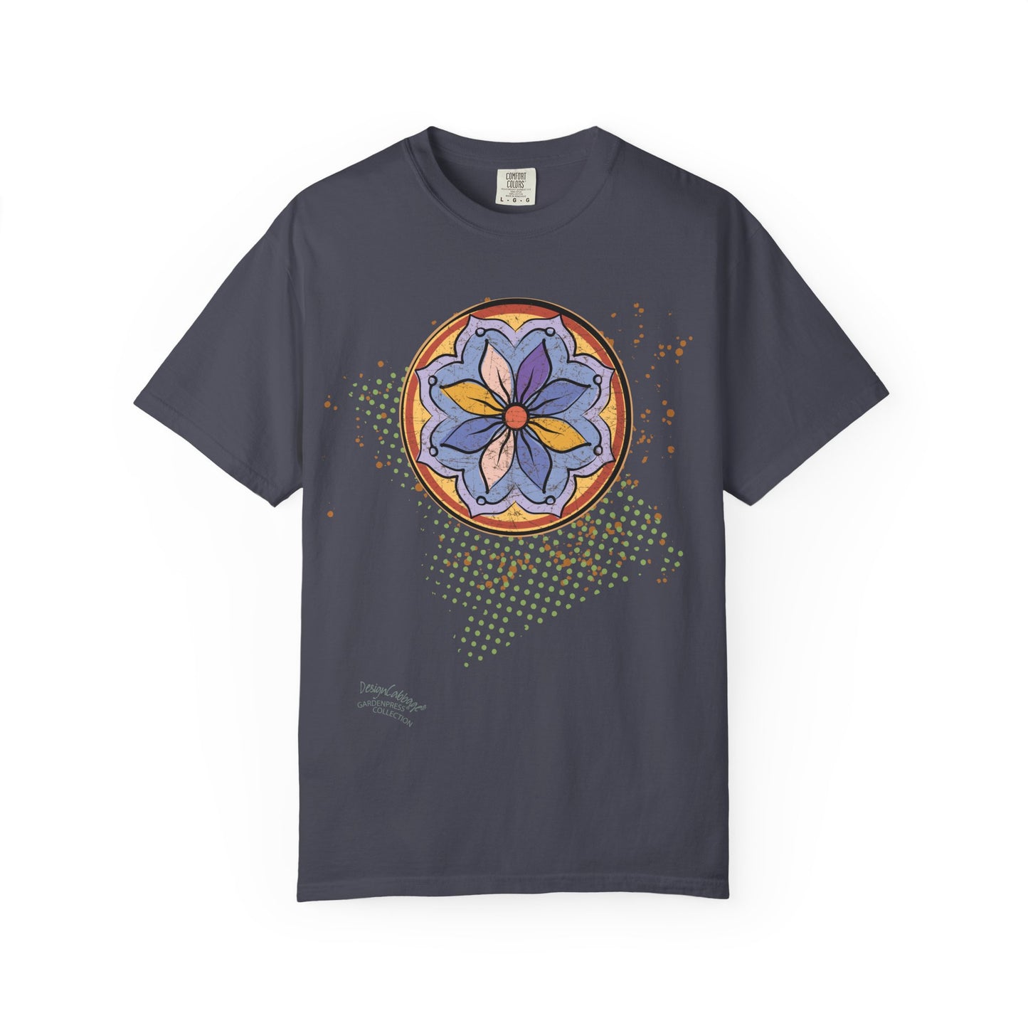 Mandala Flower T-Shirt — Boho Floral Graphic Tee