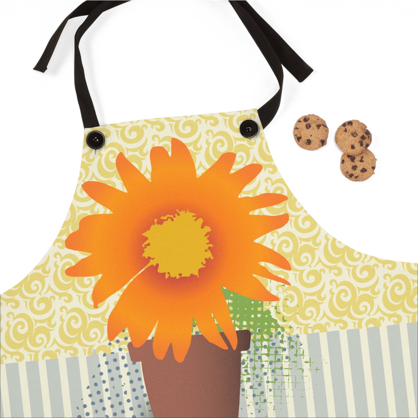 Garden Daisy Graphic Apron - GardenPress® Collection