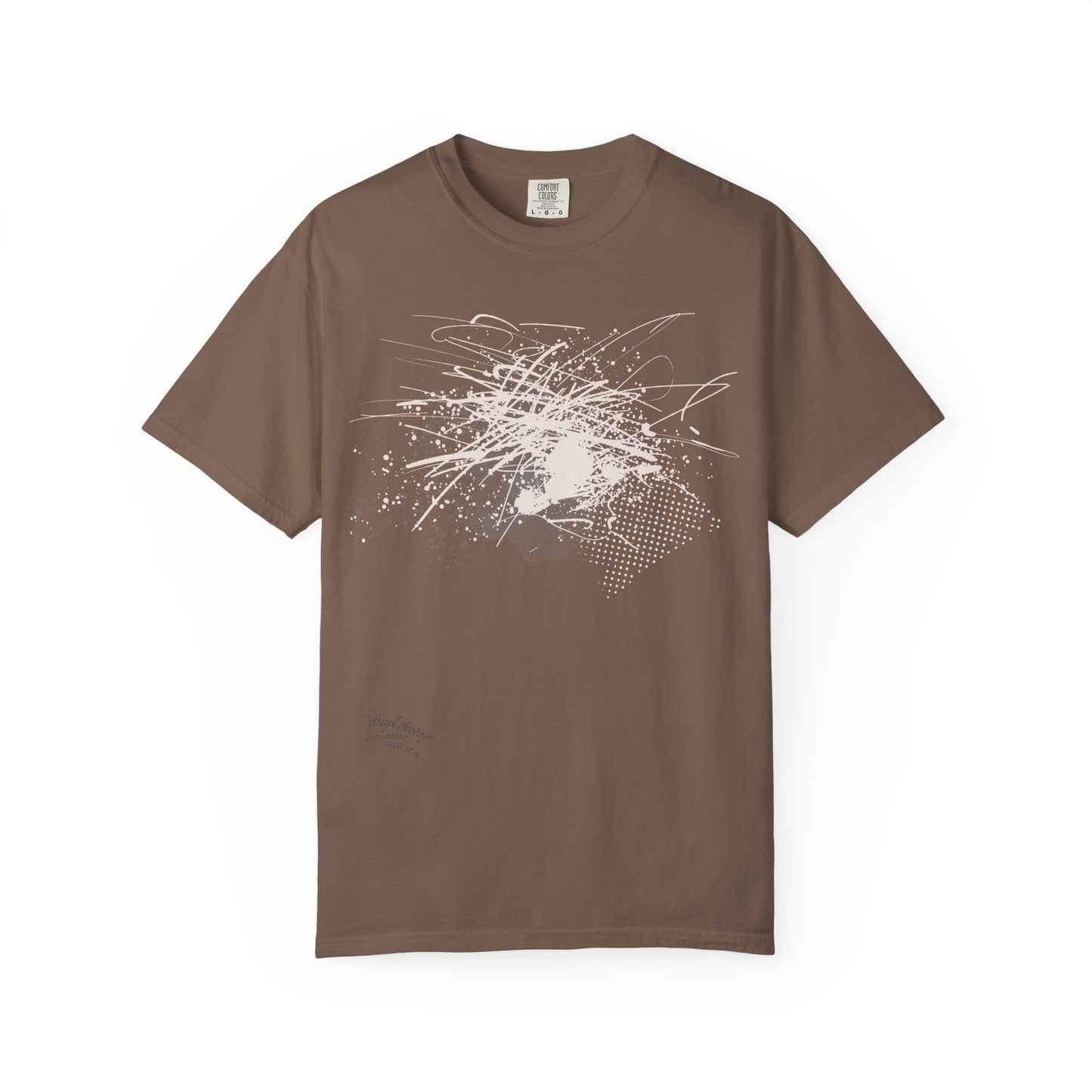 Abstract Splash Graphic T-Shirt