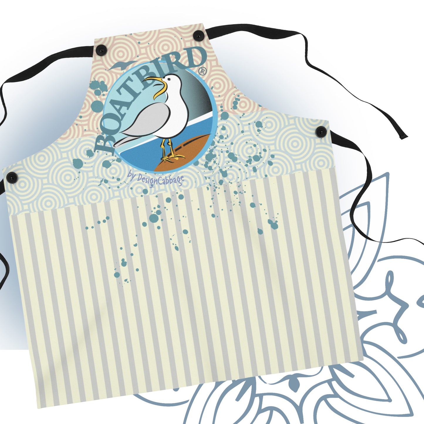 Nautical Seagull Apron | BoatBird®  Collection